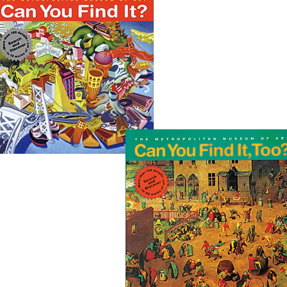 Kids' Books^The Met Store Can You Find It? and Can You Find It, Too? Book Set