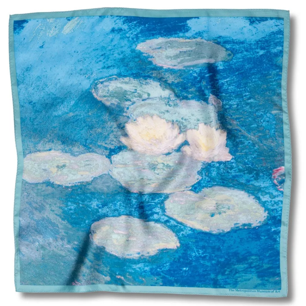 Scarves & Wraps^The Met Store Monet Water Lilies Neckerchief
