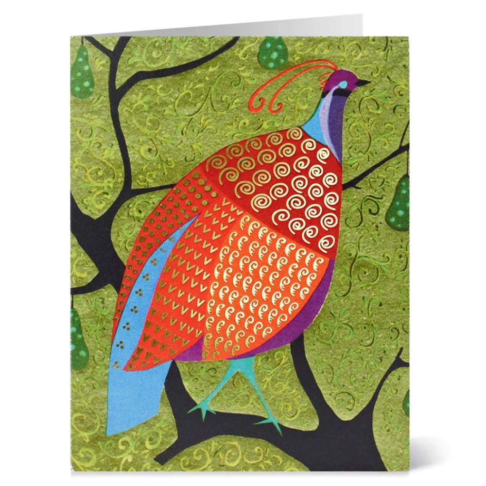 Holiday Cards^The Met Store Earle: Partridge in a Pear Tree Holiday Cards
