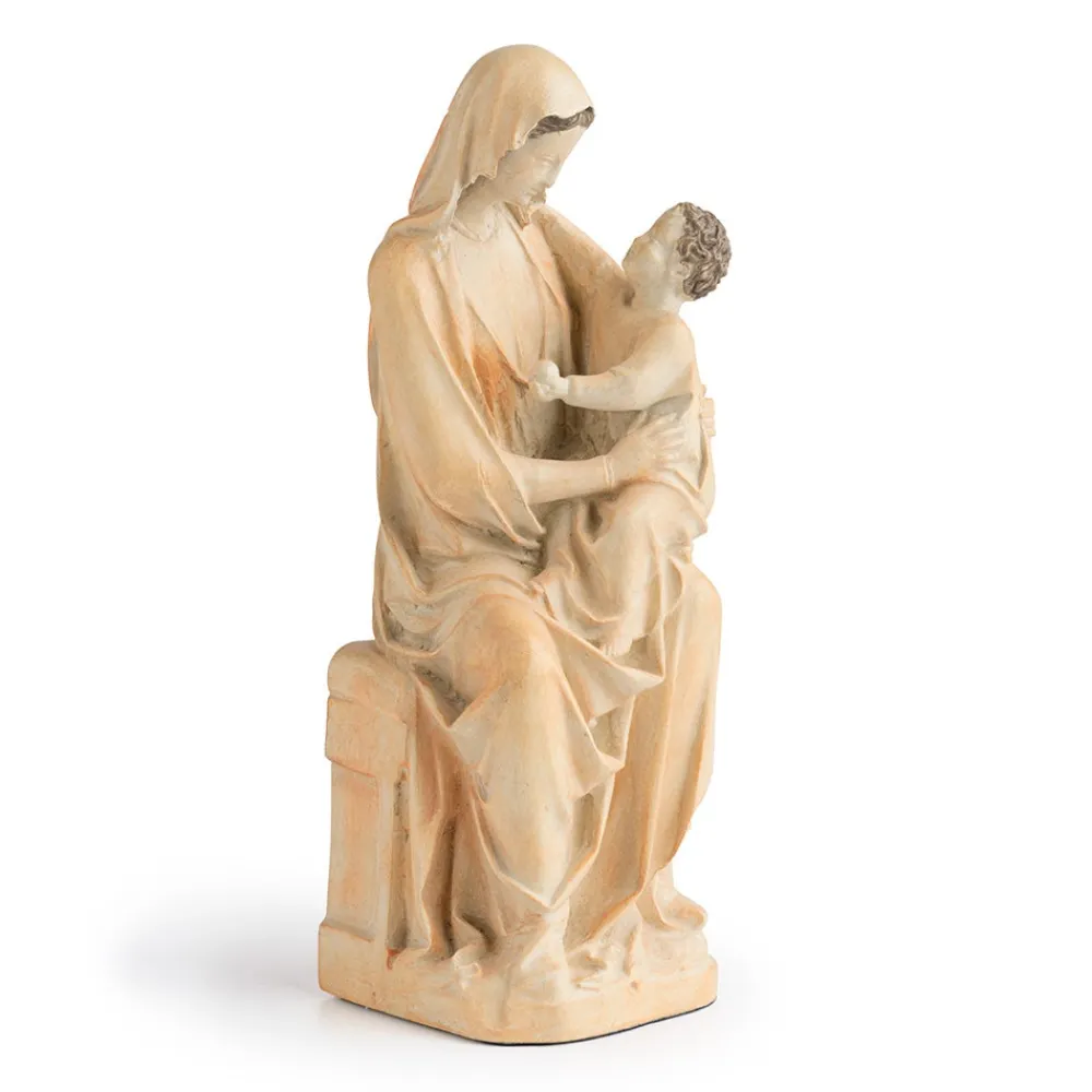 Sculpture^The Met Store Enthroned Virgin and Child Sculpture