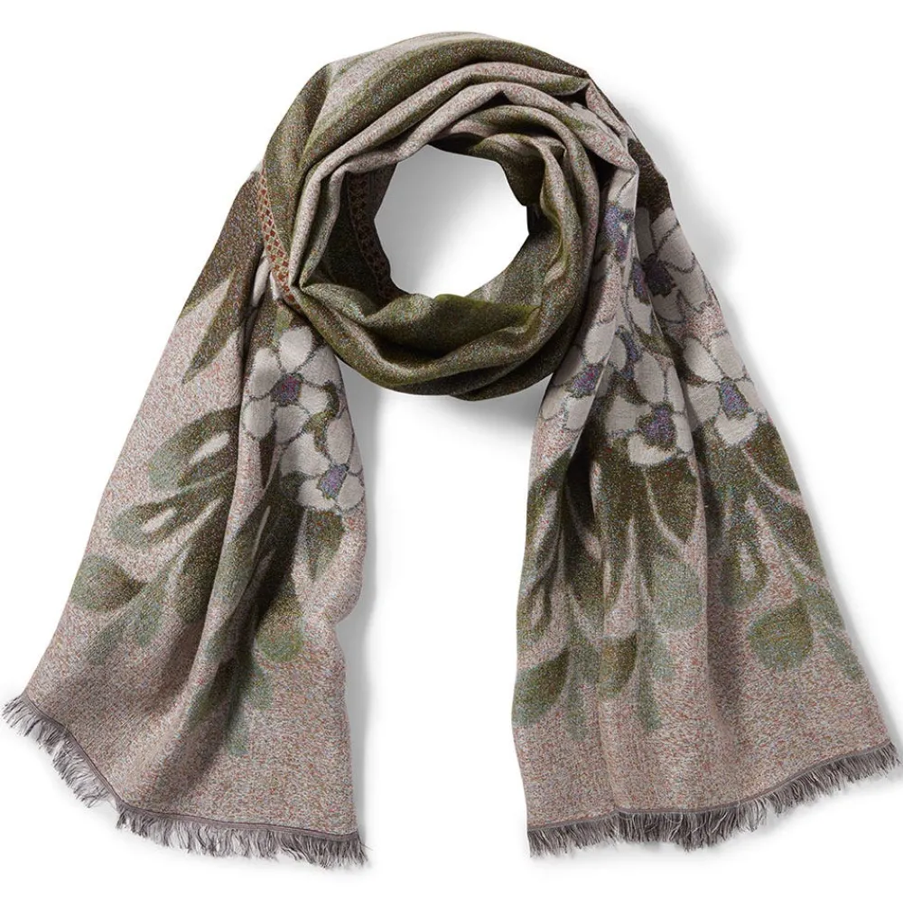 Scarves & Wraps^The Met Store Louis C. Tiffany Gladioli Wool-Blend Shawl