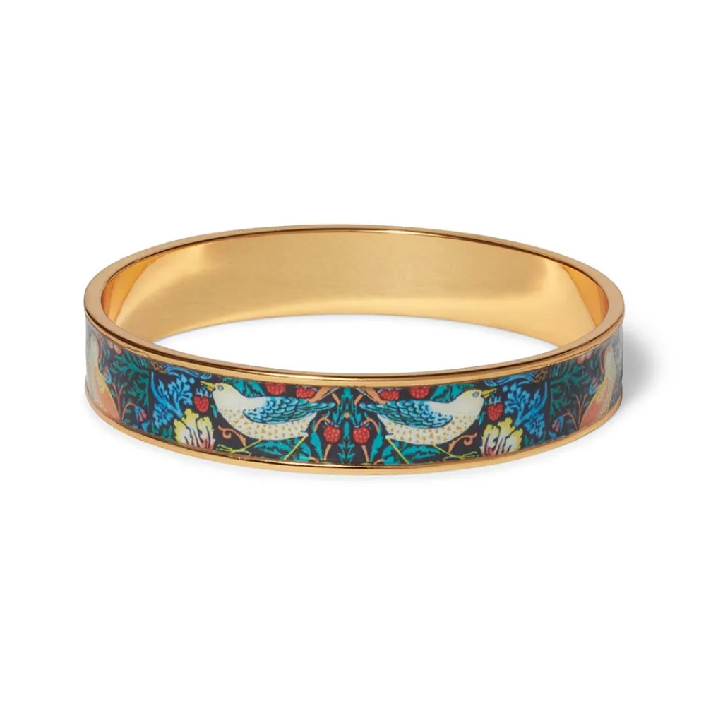 Bracelets^The Met Store William Morris Strawberry Thief Enamel Bangle