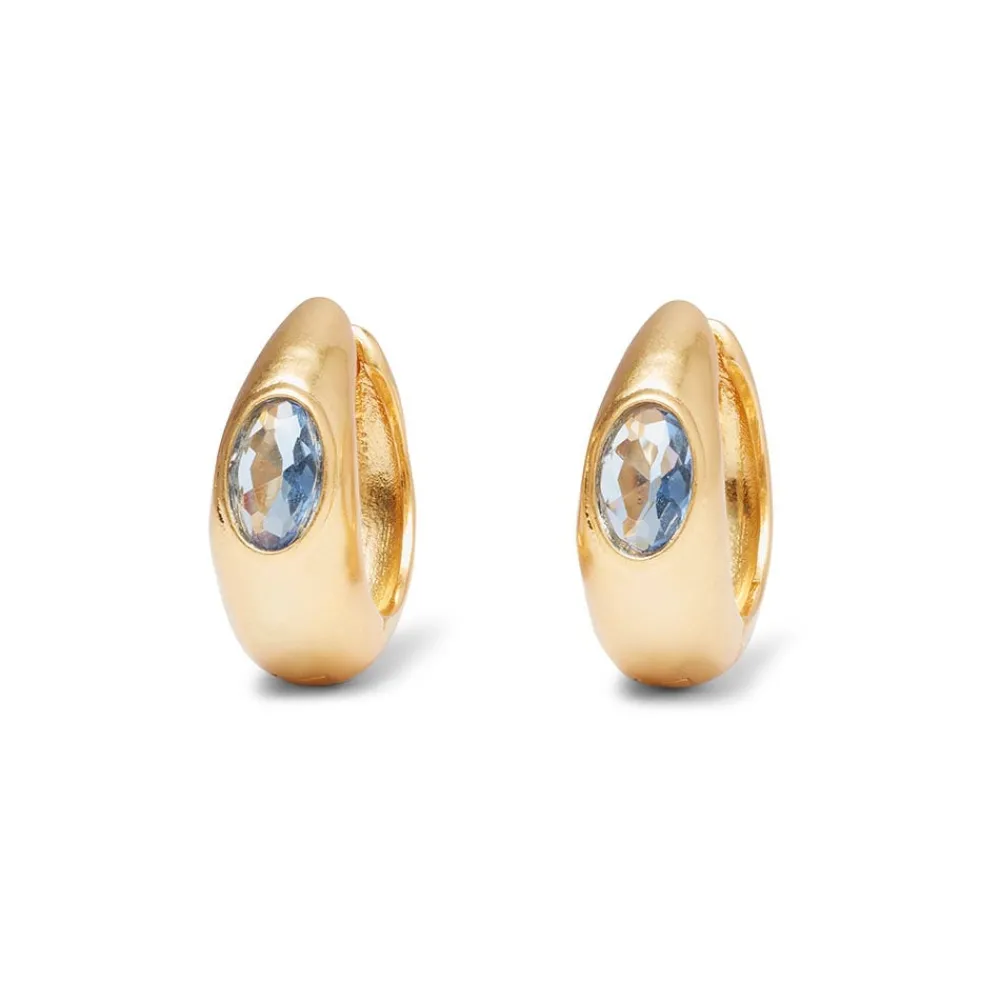 Earrings^The Met Store Medieval Stone Hoop Earrings