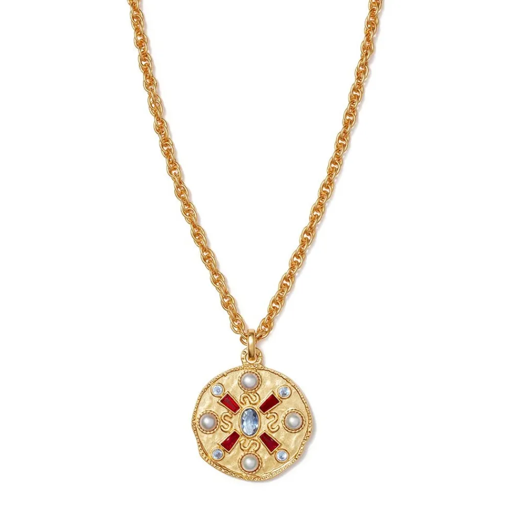 Necklaces^The Met Store Medieval Stone Medallion Pendant Necklace