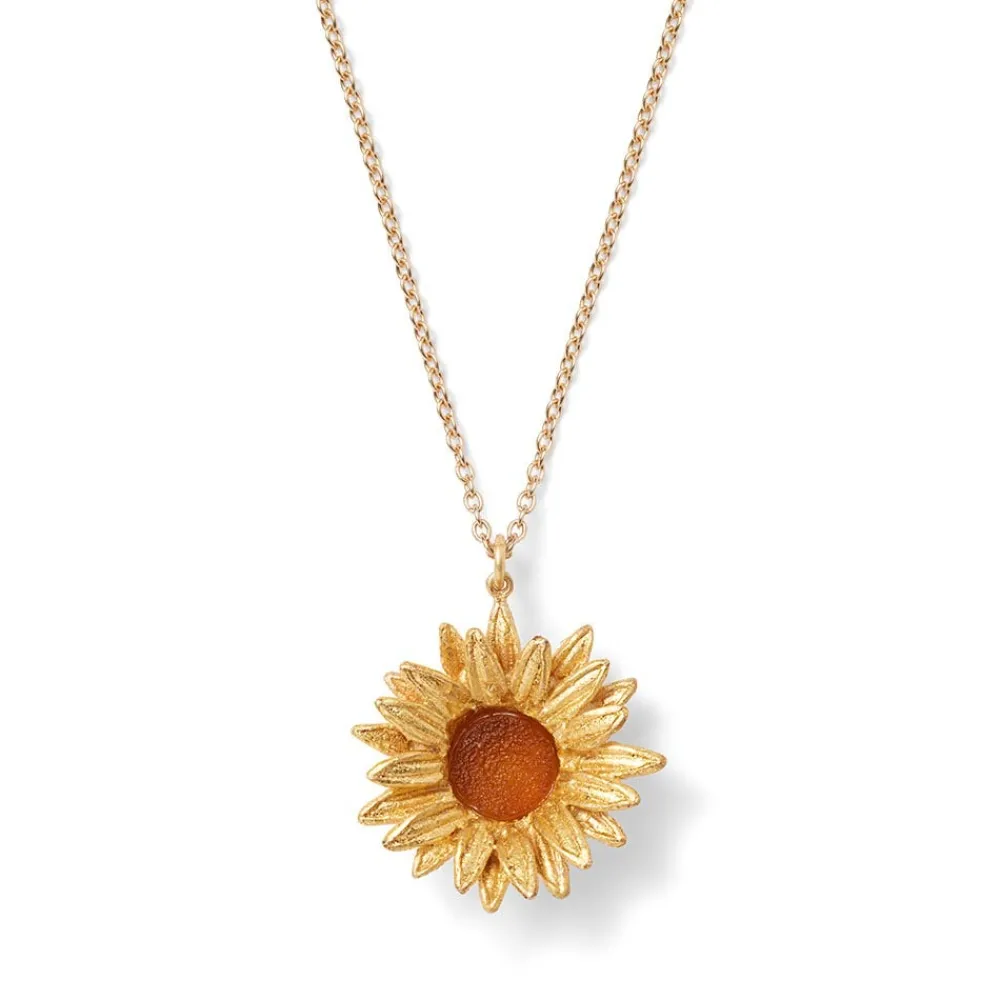 Necklaces^The Met Store Van Gogh Sunflower Pendant Necklace