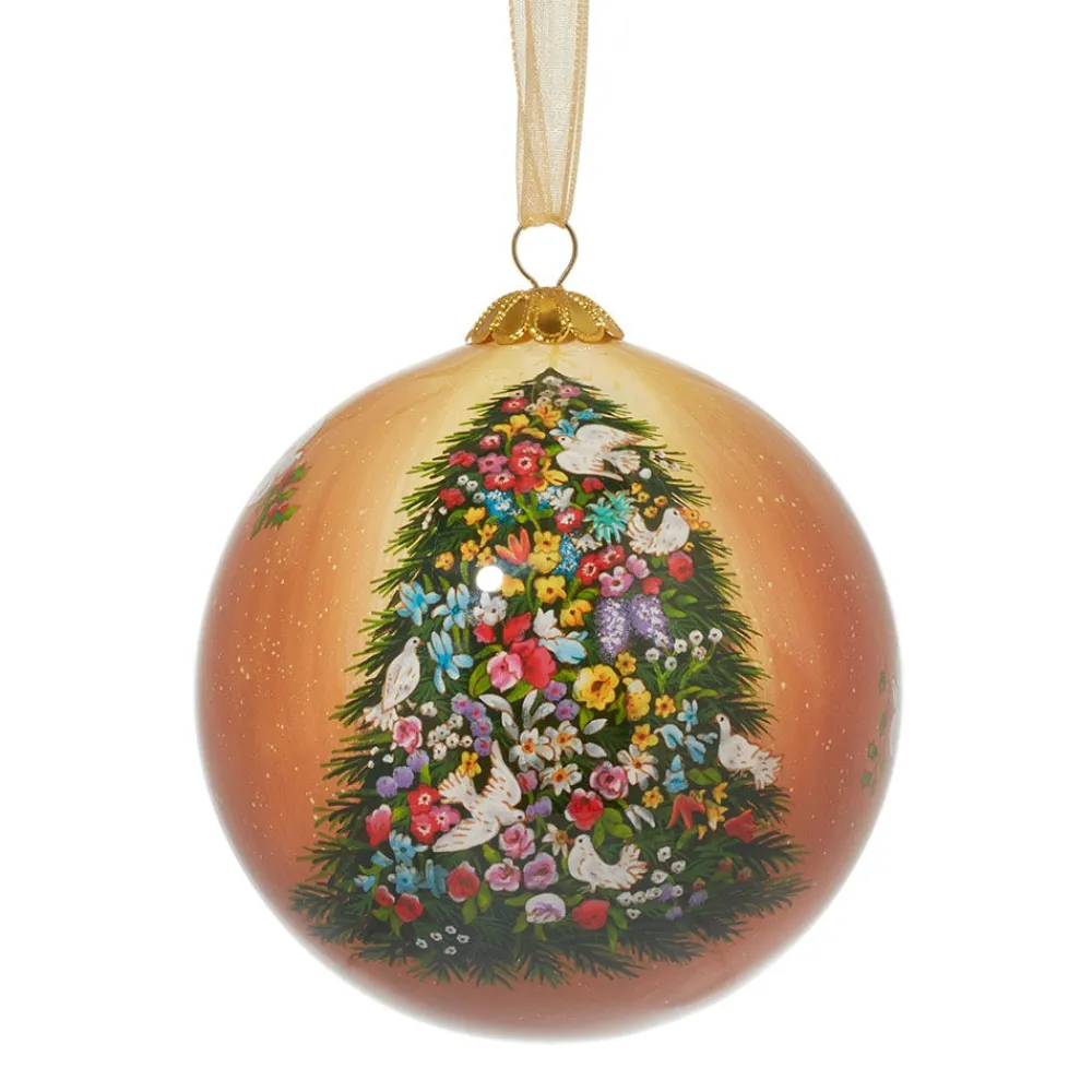 Ornaments^The Met Store Tait-Henson Bower of Beauty Hand-Painted Glass Ornament