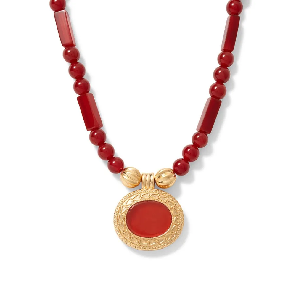 Necklaces^The Met Store Classical Carnelian Pendant Necklace