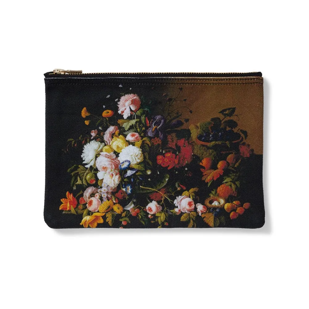Bags^The Met Store Roesen Still Life Zip Pouch