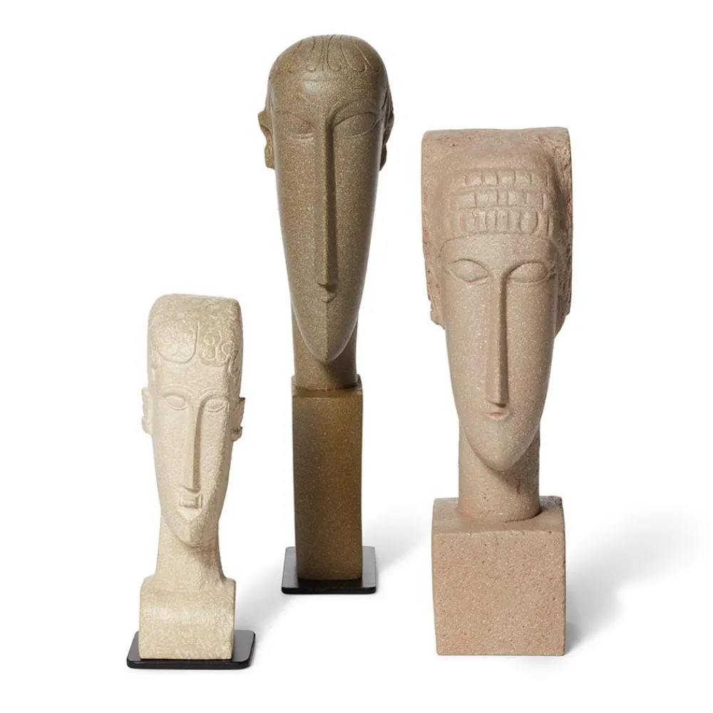 Sculpture^The Met Store Amedeo Modigliani: Tête Sculpture Set