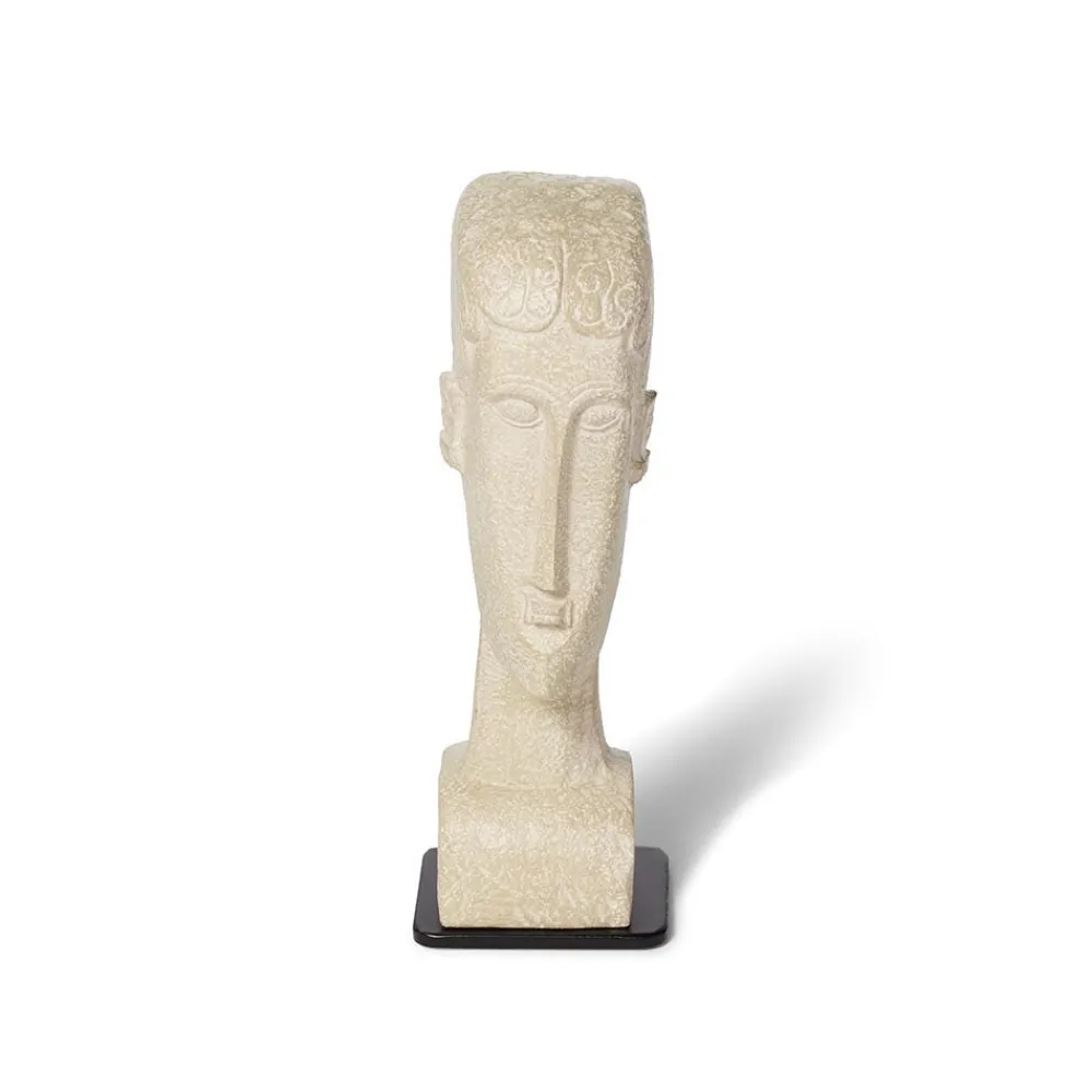 Sculpture^The Met Store Amedeo Modigliani: Medium Stone Tête Sculpture