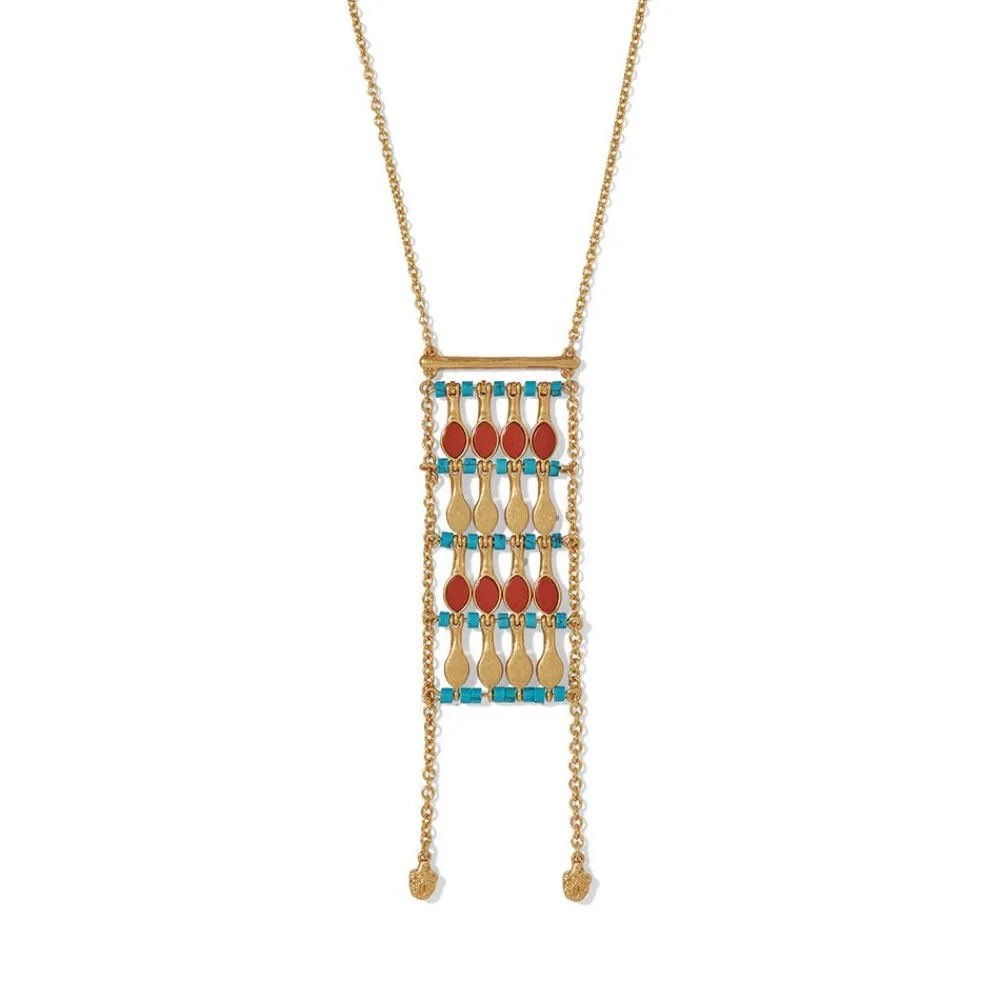 Necklaces^The Met Store Egyptian Nefer Amulet Ladder Pendant Necklace