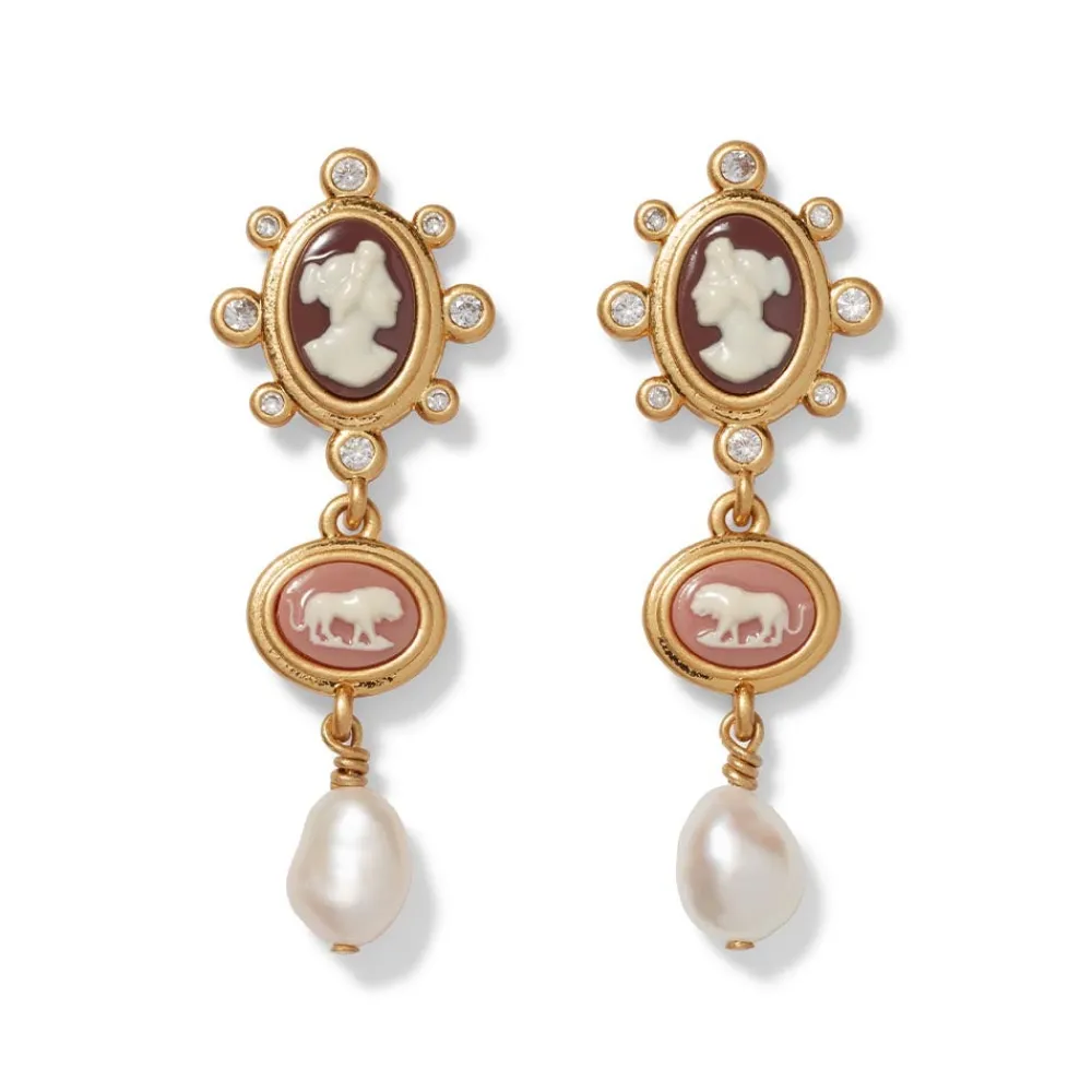 Earrings^The Met Store European Cameo Drop Earrings