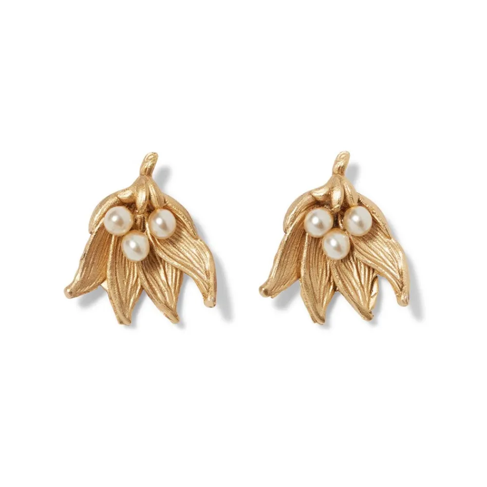 Earrings^The Met Store The Met Cloisters Garden Fava Bean Stud Earrings
