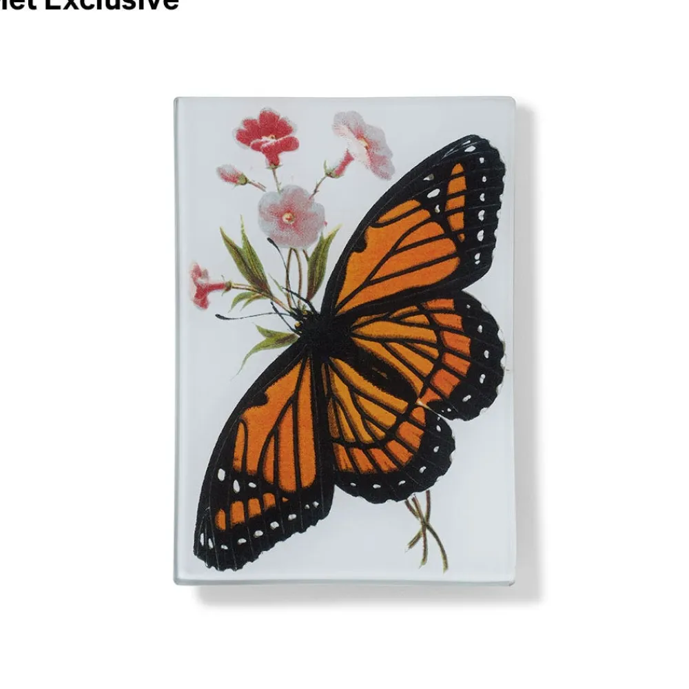 Decorative Accents^The Met Store John Derian Dark Veinlet Butterfly Mini Decoupage Tray