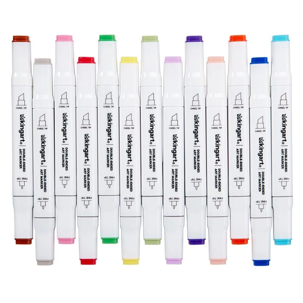 Art Supplies & Easels^The Met Store Double-Ended Art Marker Set