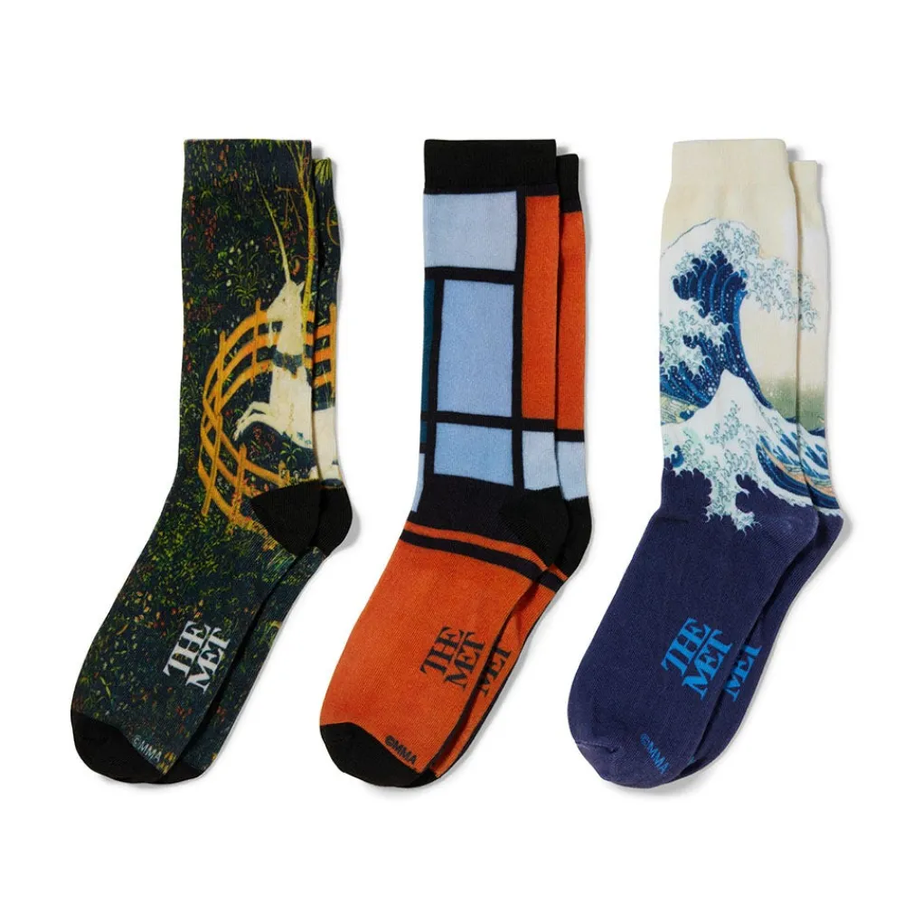 Small Accessories^The Met Store Museum Favorites Men's Gift-Boxed Sock Set