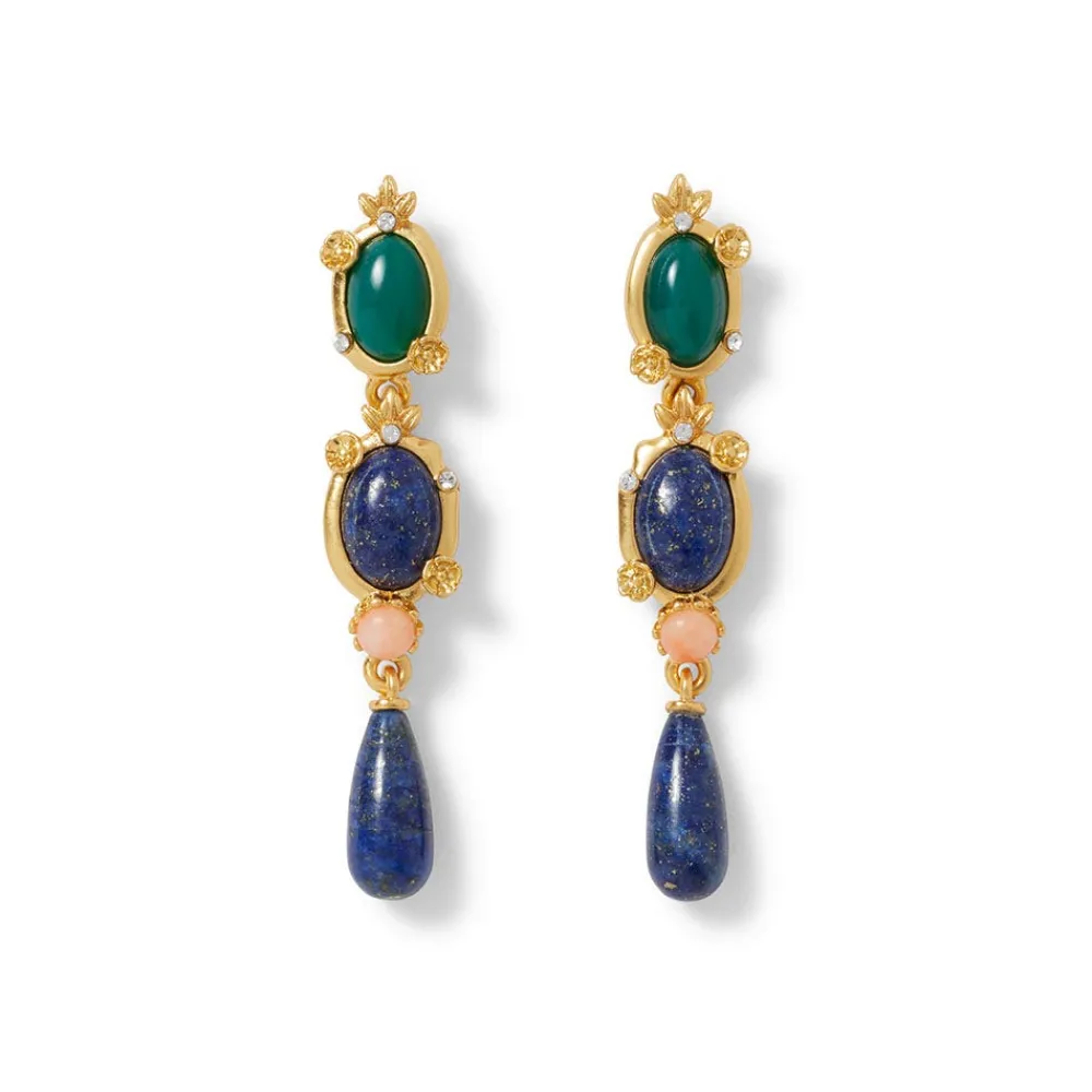Earrings^The Met Store Japanese Imari Linear Drop Earrings