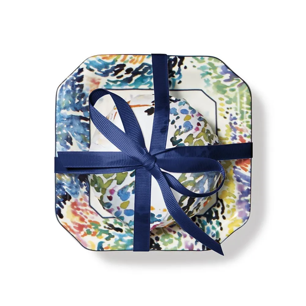 Decorative Accents^The Met Store Cross Cap Nègre Scented Soap and Porcelain Dish Gift Set