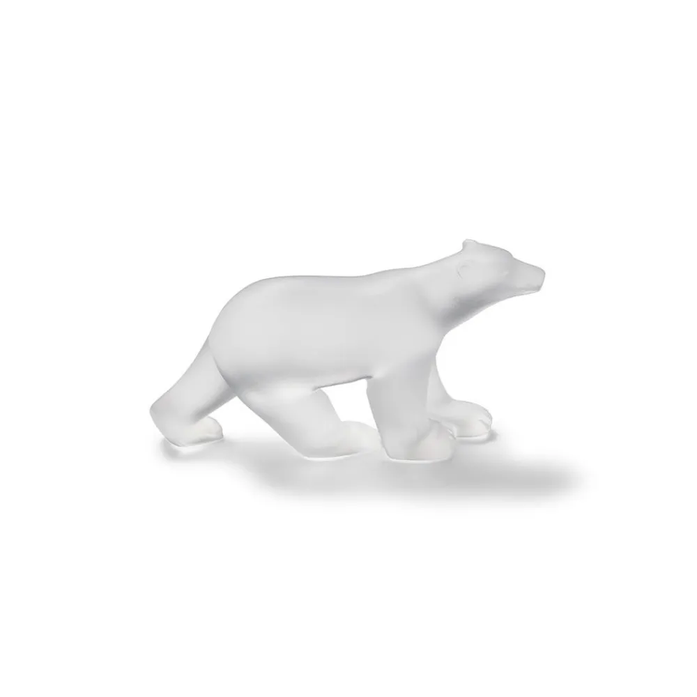 Sculpture^The Met Store François Pompon: Polar Bear Small Clear Sculpture