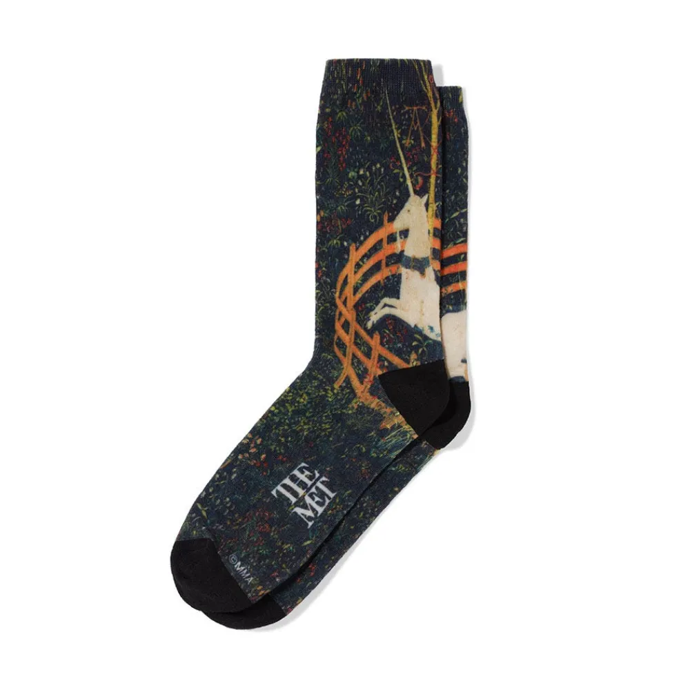 Small Accessories^The Met Store Unicorn in a Garden Socks