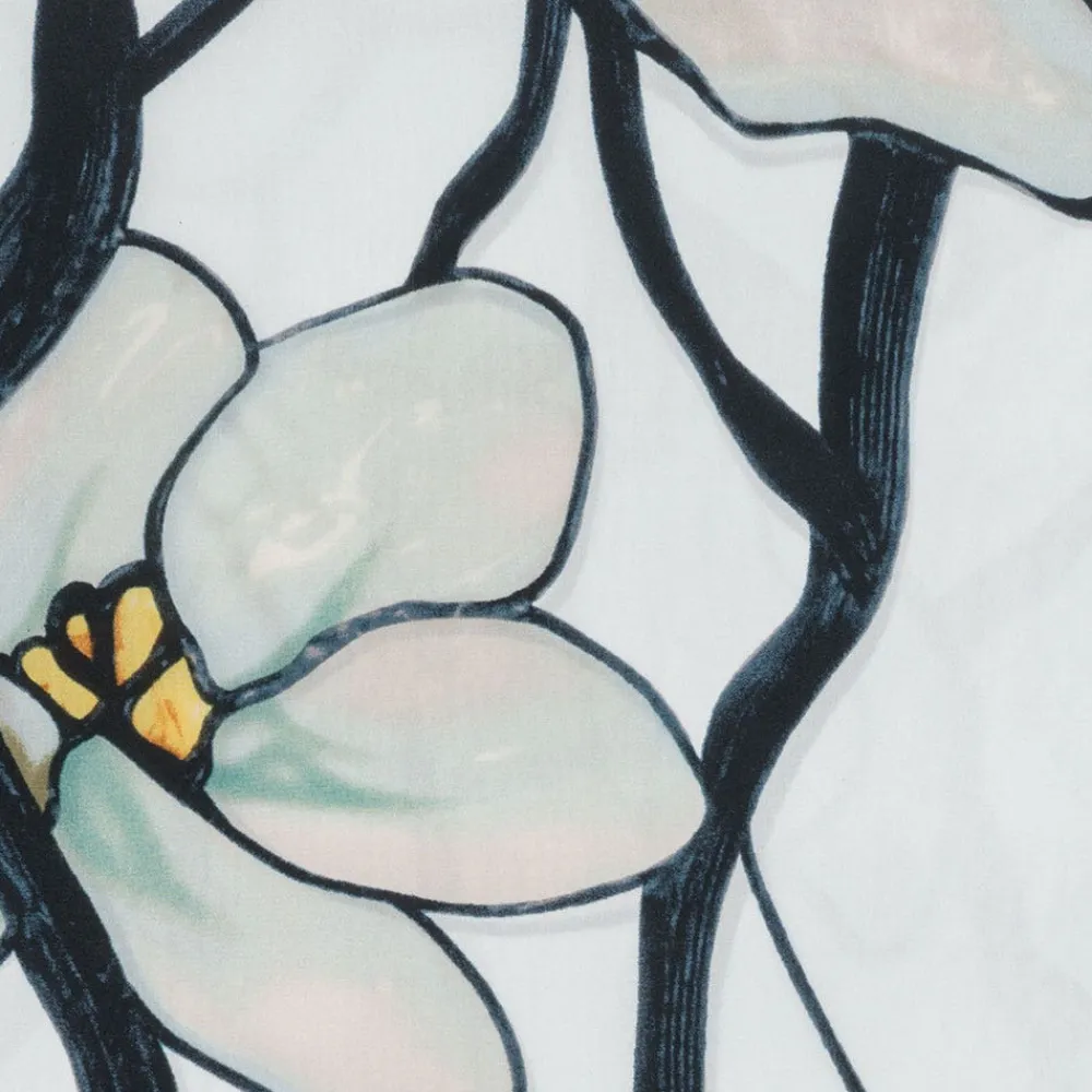 Scarves & Wraps^The Met Store Louis C. Tiffany White Magnolia Oblong Silk Scarf