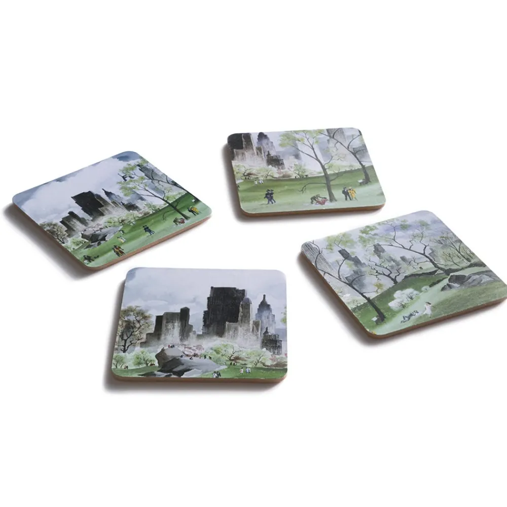 Tableware^The Met Store Dehn Spring in Central Park Coasters