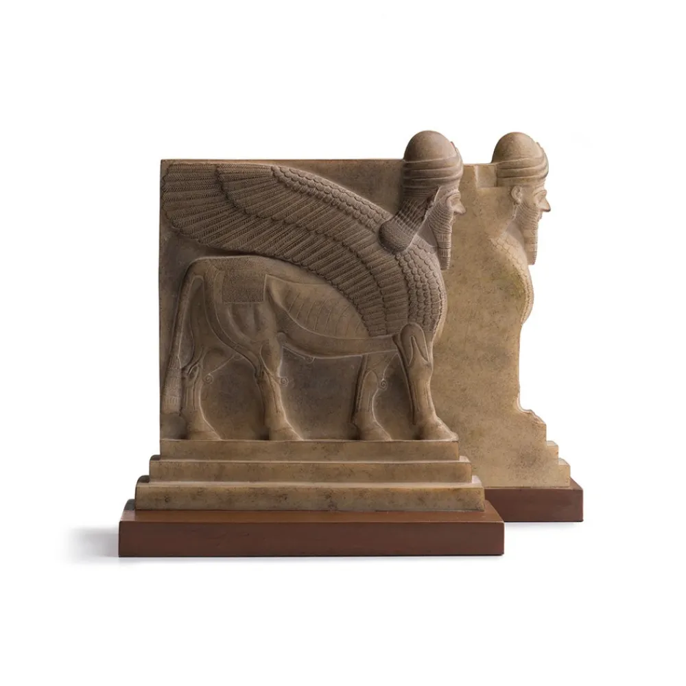 Sculpture|Decorative Accents^The Met Store Assyrian Palace Guard Bookends