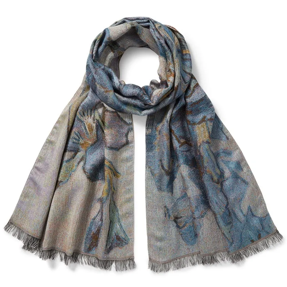 Scarves & Wraps^The Met Store Van Gogh Irises Wool-Blend Shawl