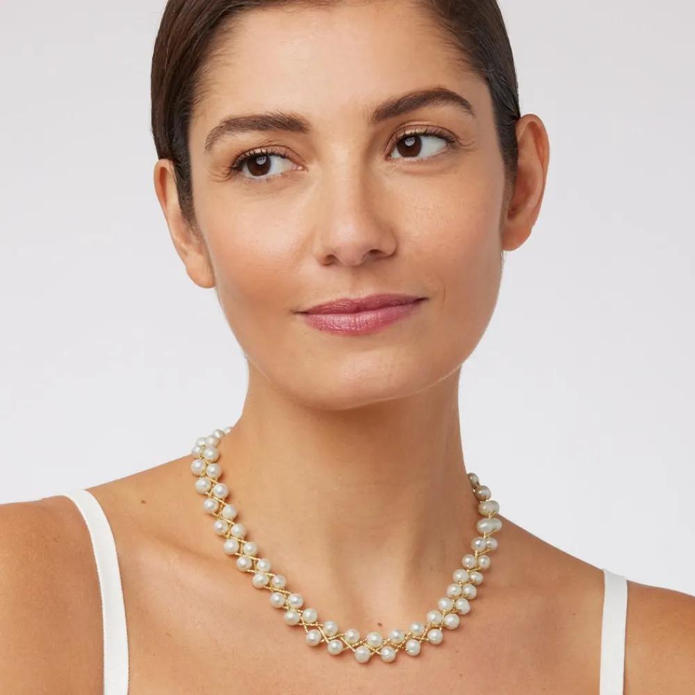 Necklaces^The Met Store Braided Pearl Necklace
