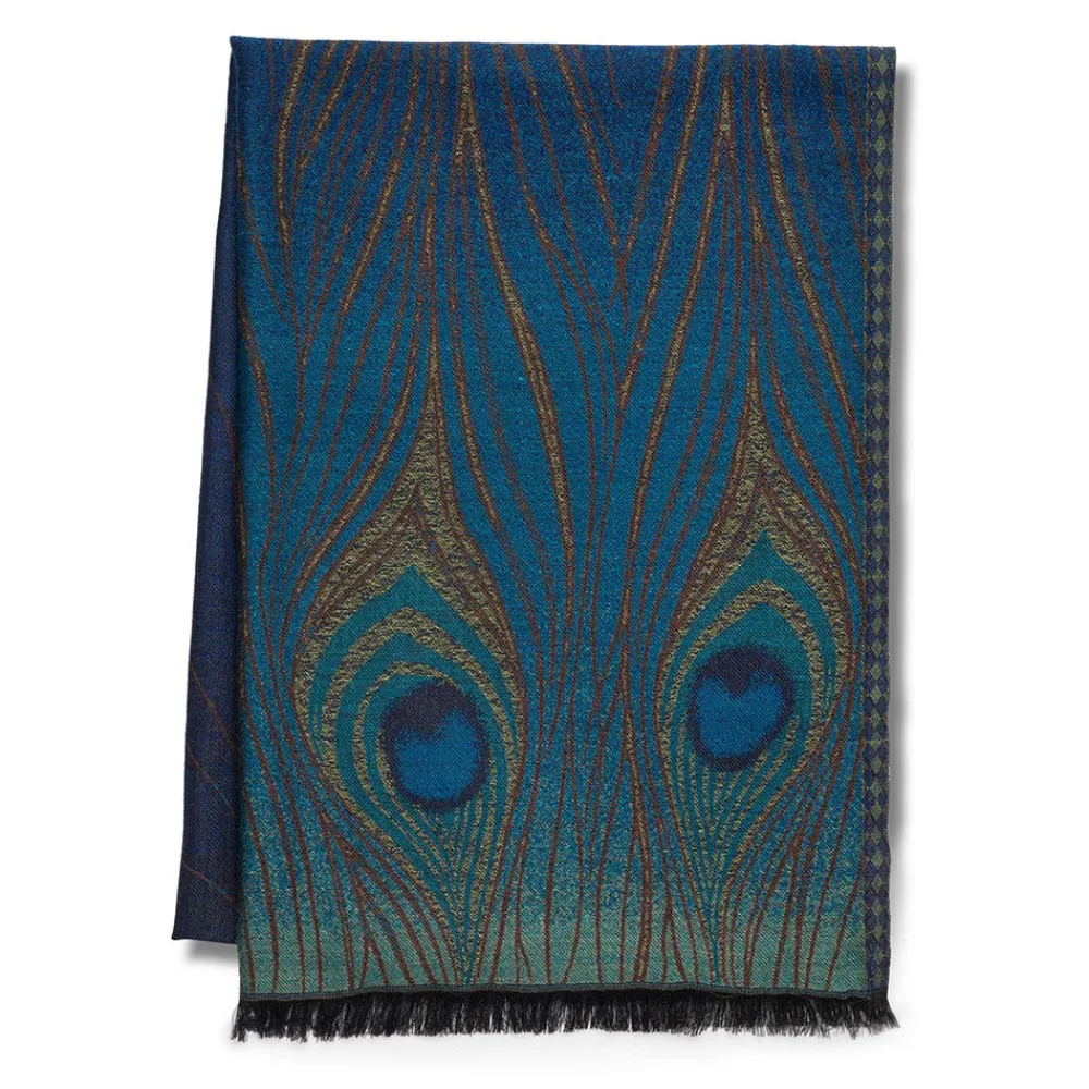 Scarves & Wraps^The Met Store Louis C. Tiffany Peacock Feather Wool-Blend Shawl