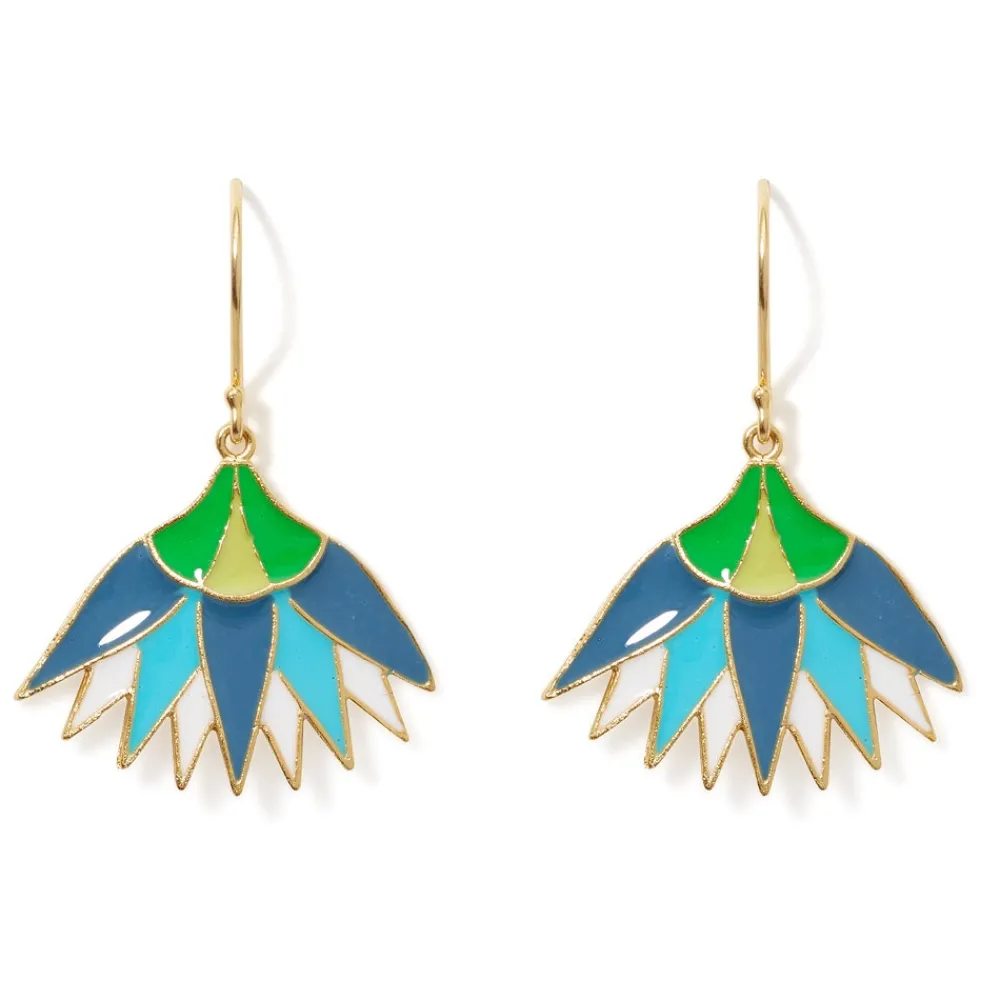 Earrings^The Met Store Lotus Blossom Drop Earrings