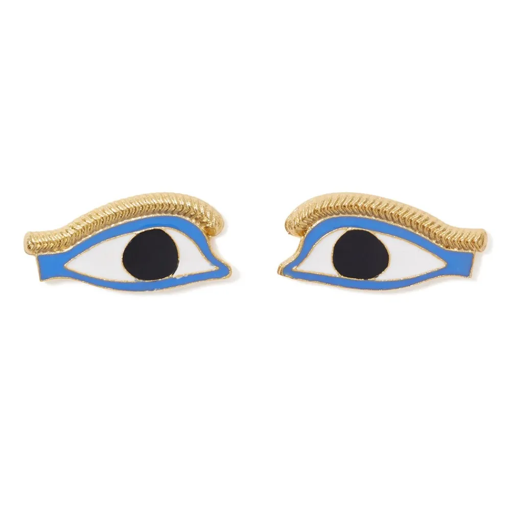 Earrings^The Met Store Egyptian Eye Stud Earrings