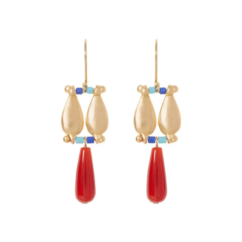 Earrings^The Met Store Egyptian Fringe Drop Earrings