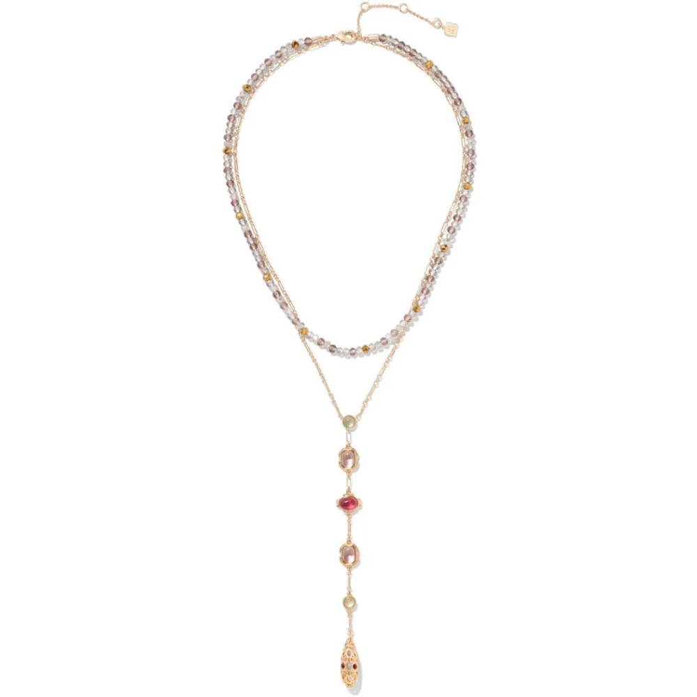 Necklaces^The Met Store Cascading Gems Y-Necklace