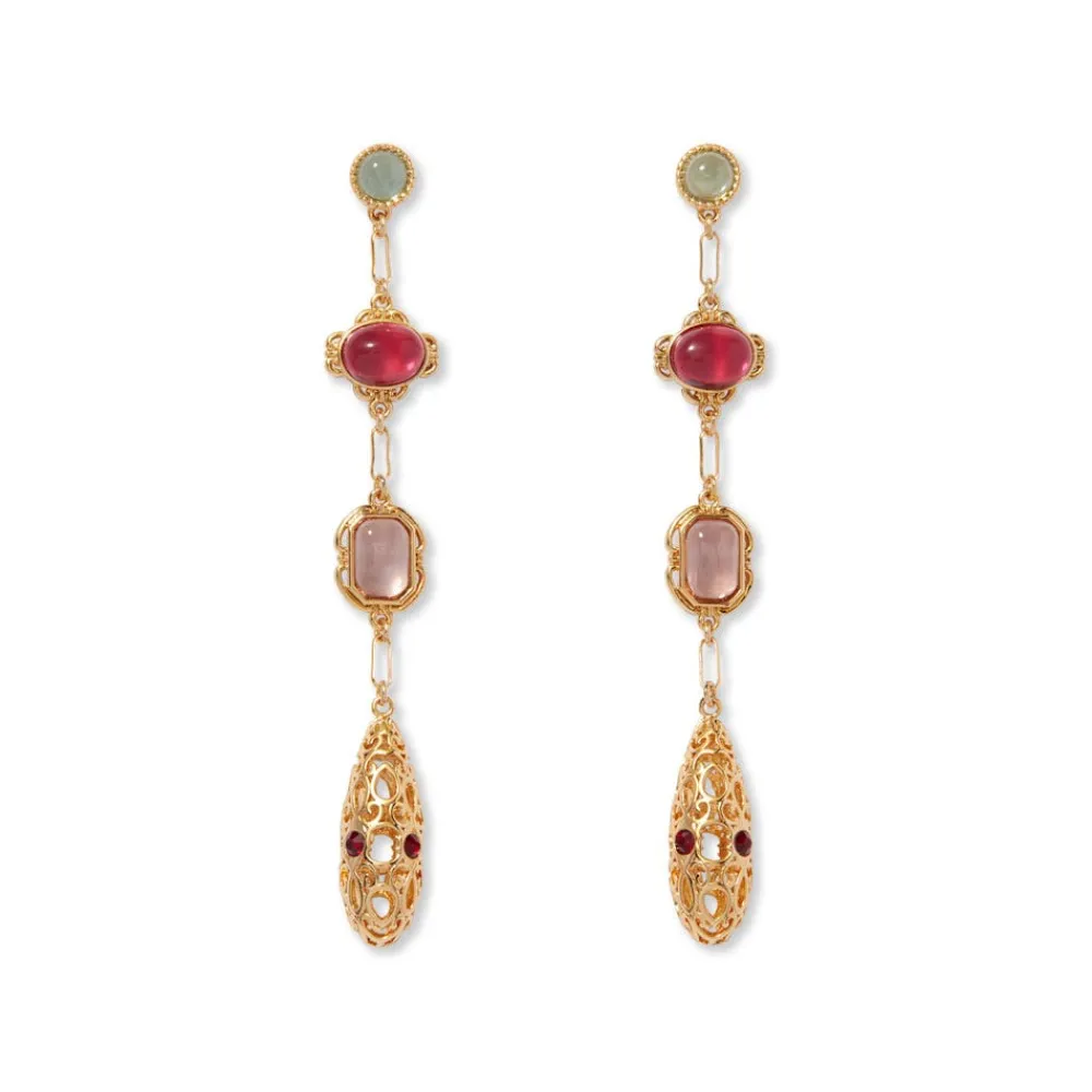 Earrings^The Met Store Cascading Gems Drop Earrings