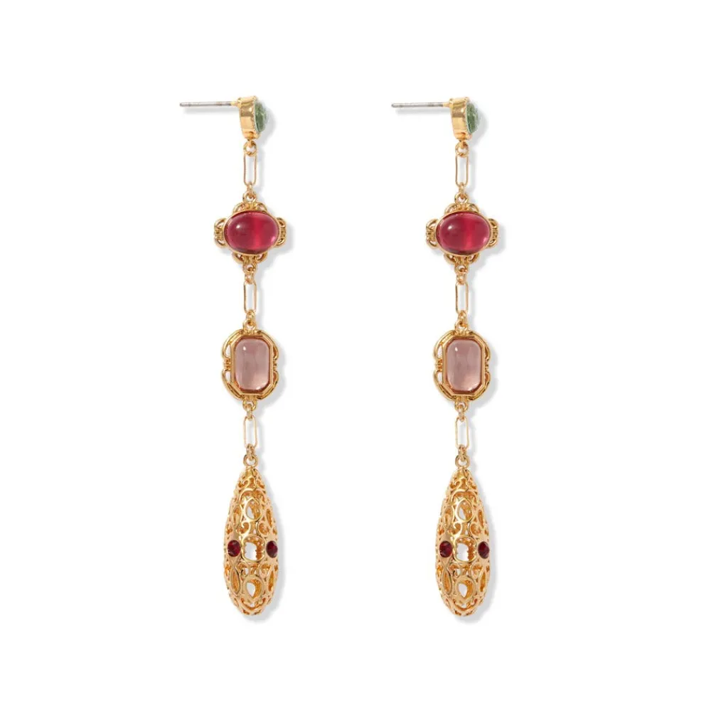 Earrings^The Met Store Cascading Gems Drop Earrings
