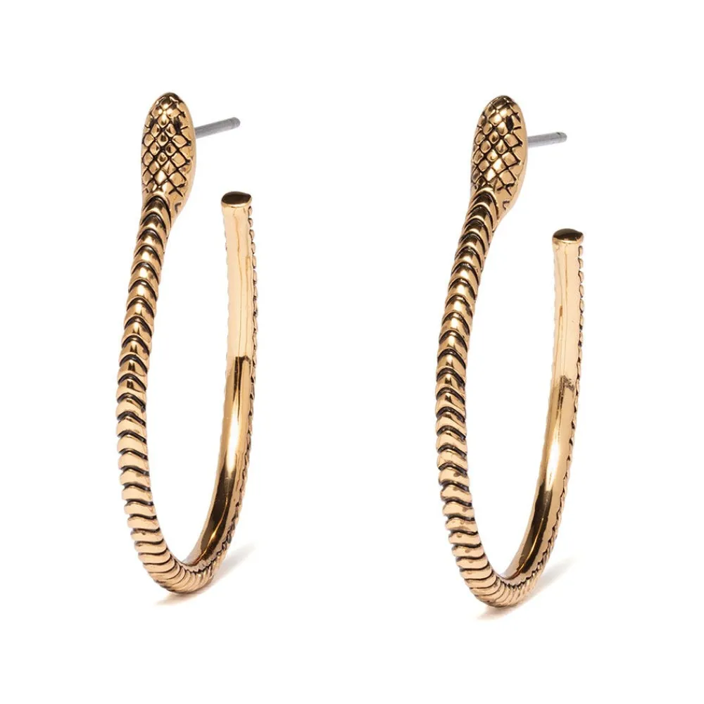 Earrings^The Met Store Serpentine Hoop Earrings