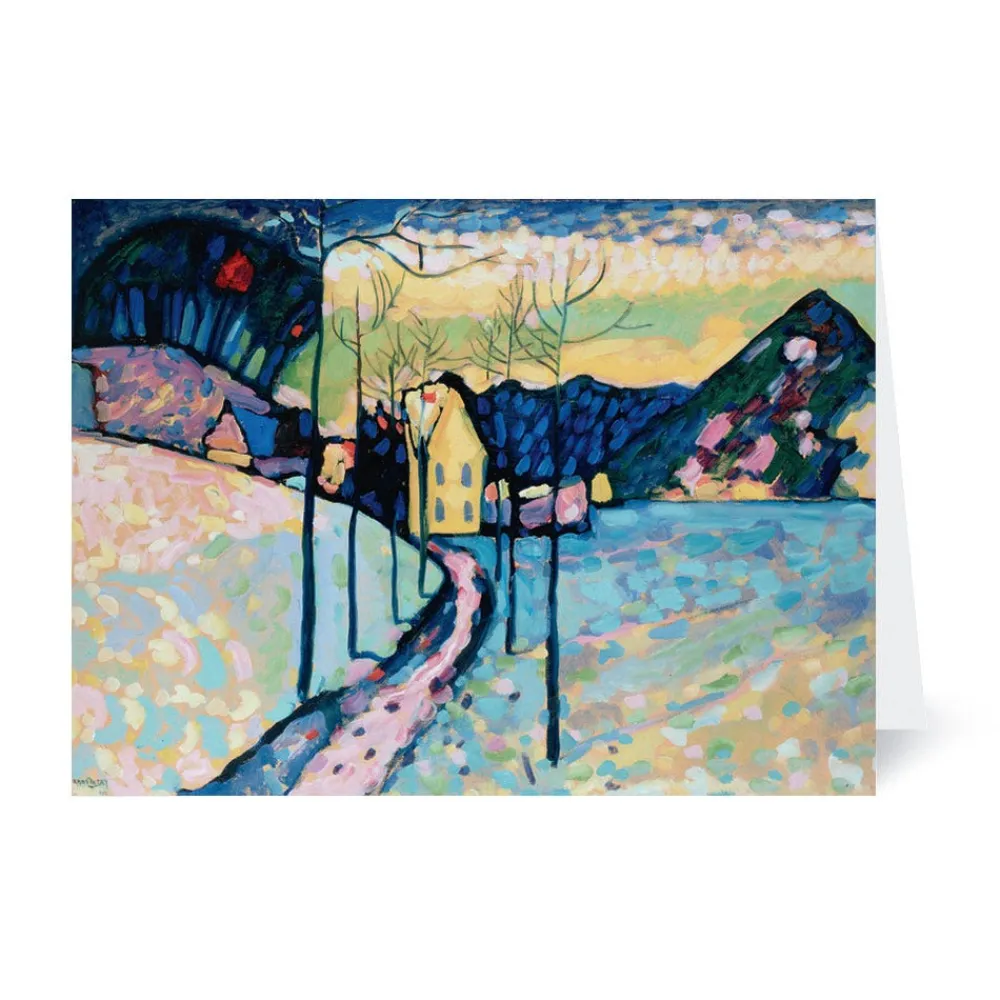 Holiday Cards^The Met Store Kandinsky: Winter Landscape Holiday Cards