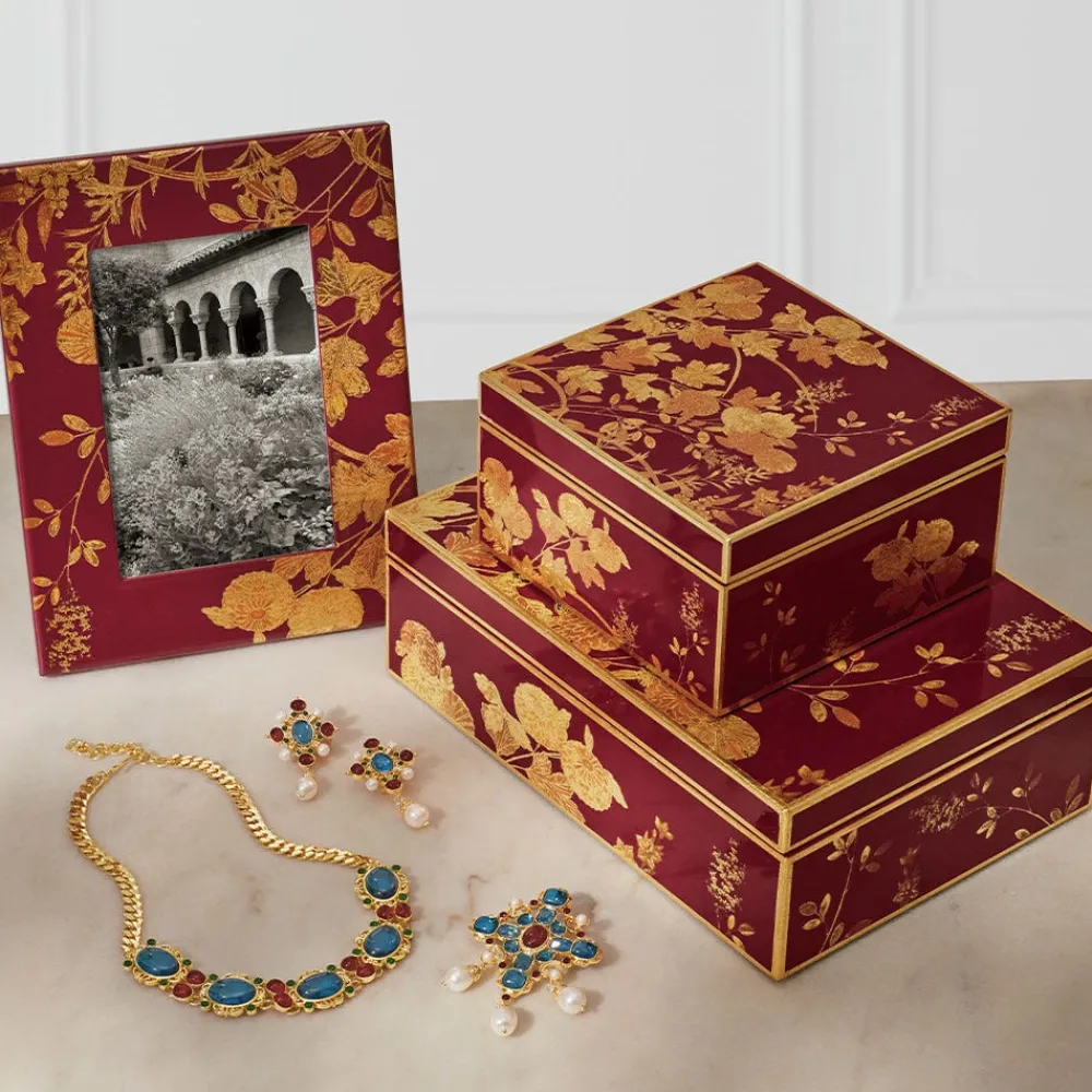 Decorative Accents^The Met Store Autumn Grasses Rectangular Frame