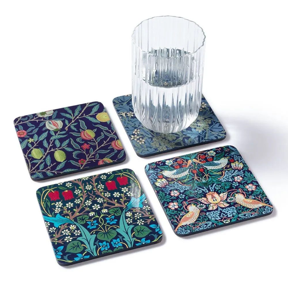 Tableware^The Met Store William Morris Patterns Coasters