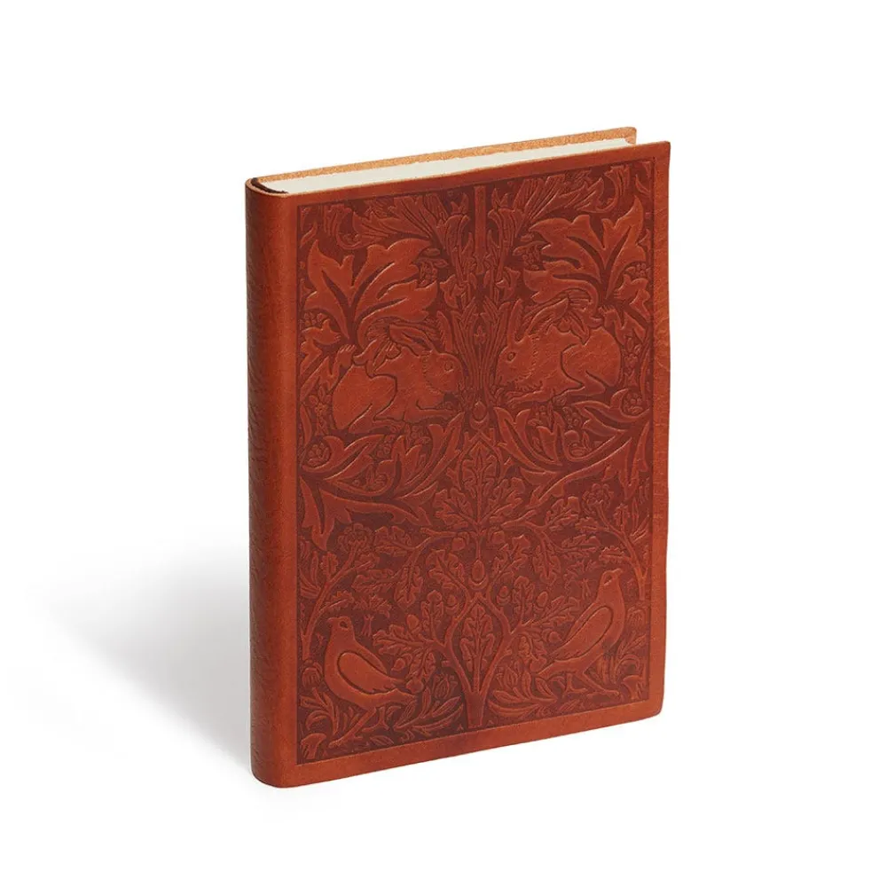 Journals & Notebooks^The Met Store William Morris Brother Rabbit Leather Journal