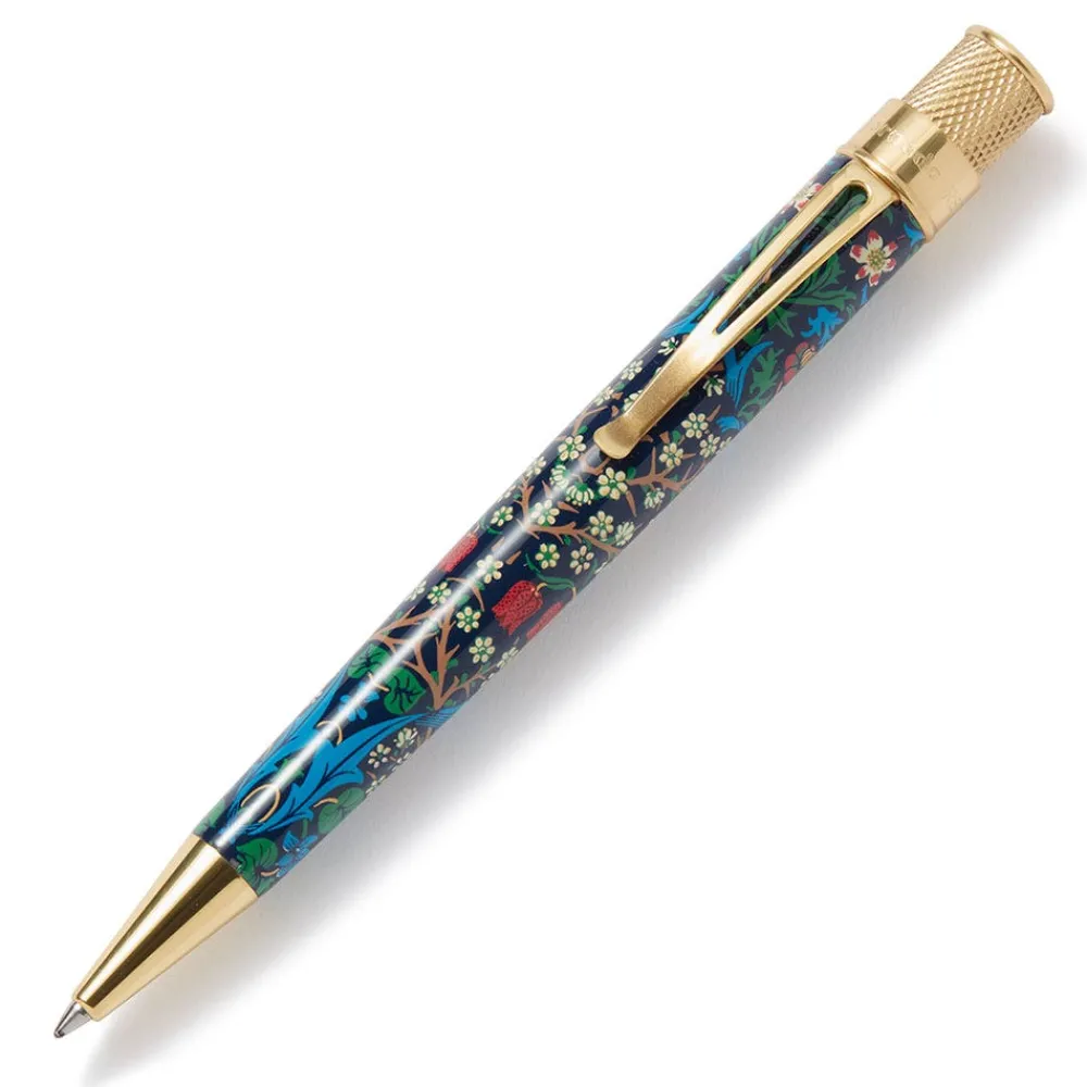 Office^The Met Store Retro 51 William Morris Blackthorn Rollerball Pen