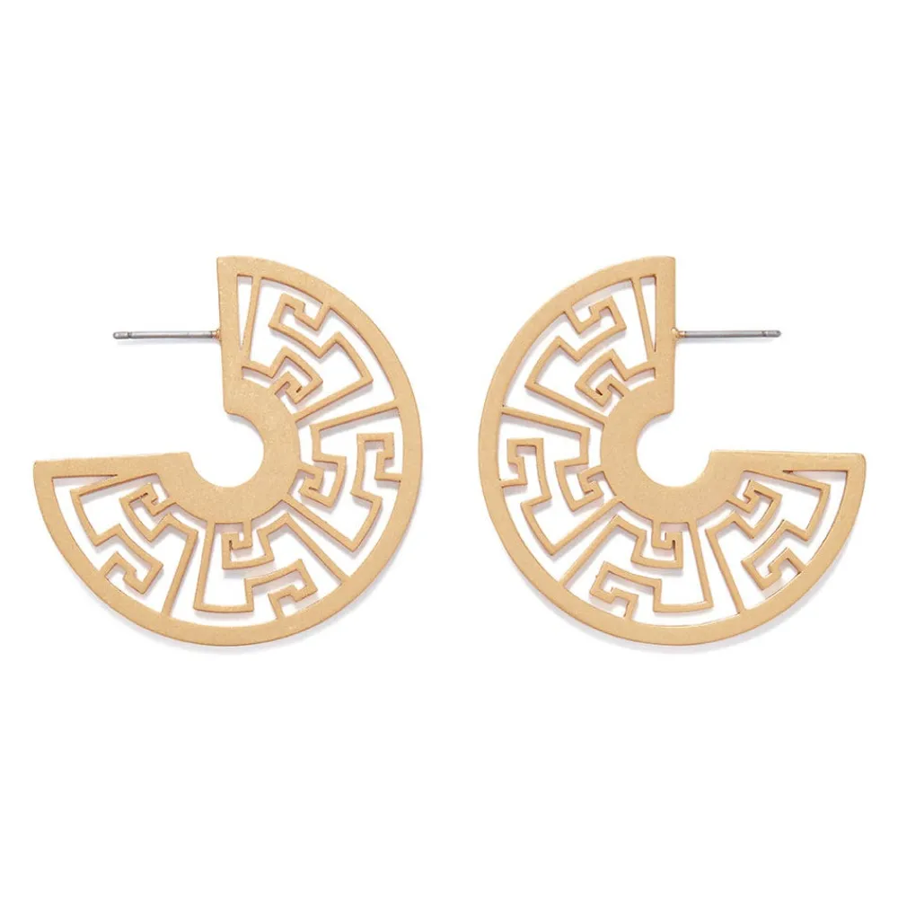 Earrings^The Met Store Ancient Fretwork Earrings