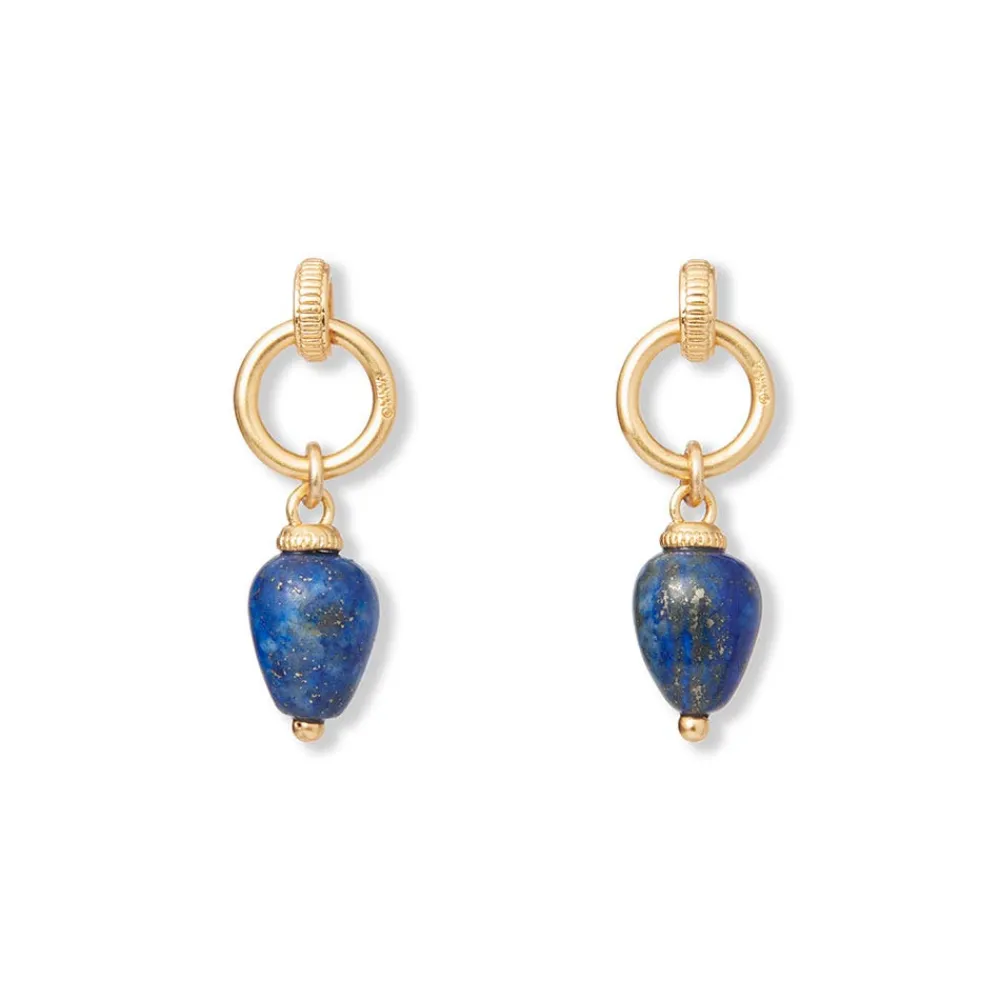 Earrings^The Met Store Etruscan Lapis Doorknocker Earrings