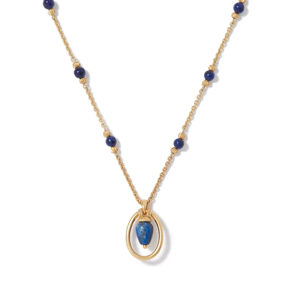Necklaces^The Met Store Etruscan Lapis Pendant Necklace