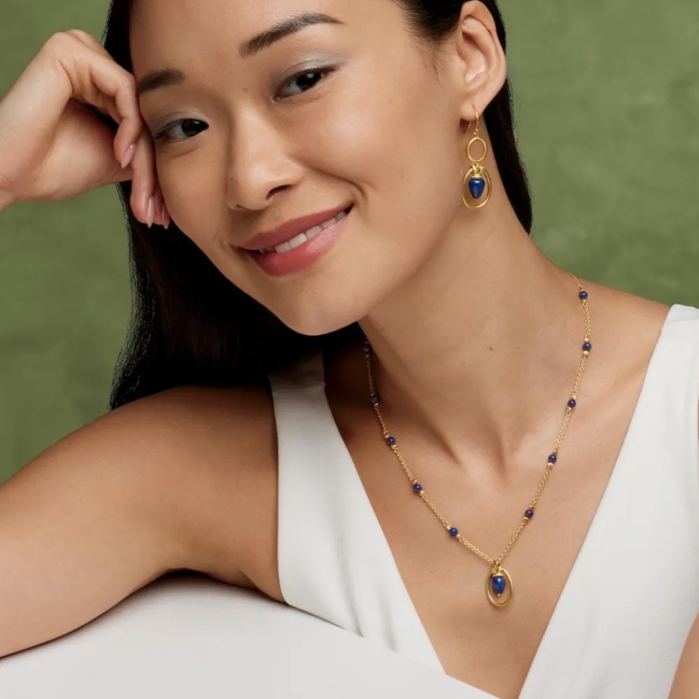 Necklaces^The Met Store Etruscan Lapis Pendant Necklace