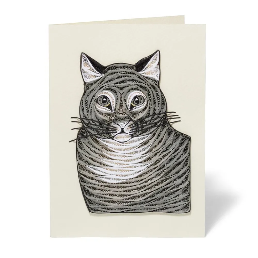 Notecards & Correspondence^The Met Store The Favorite Cat Quilled Card