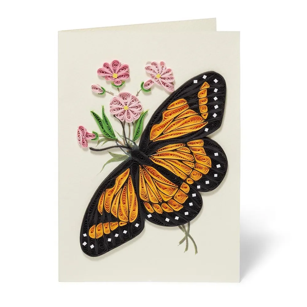 Notecards & Correspondence^The Met Store Butterfly Quilled Card