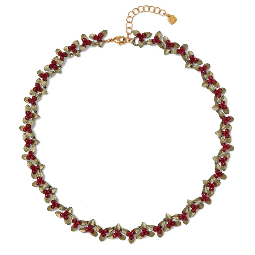 Necklaces^The Met Store Holly Berry Jade Statement Necklace