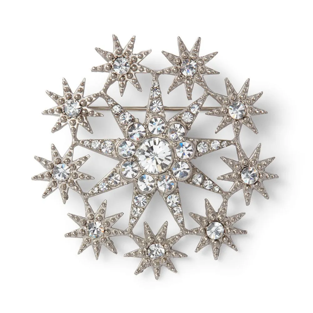 Pins & Brooches^The Met Store Ottoman Star Antiqued Silver Brooch
